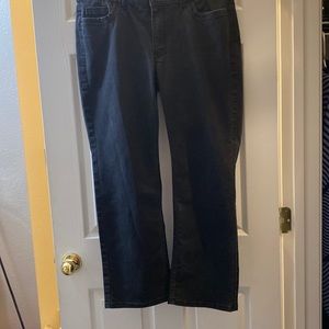 Riders Black Denim Jeans Women size 18P